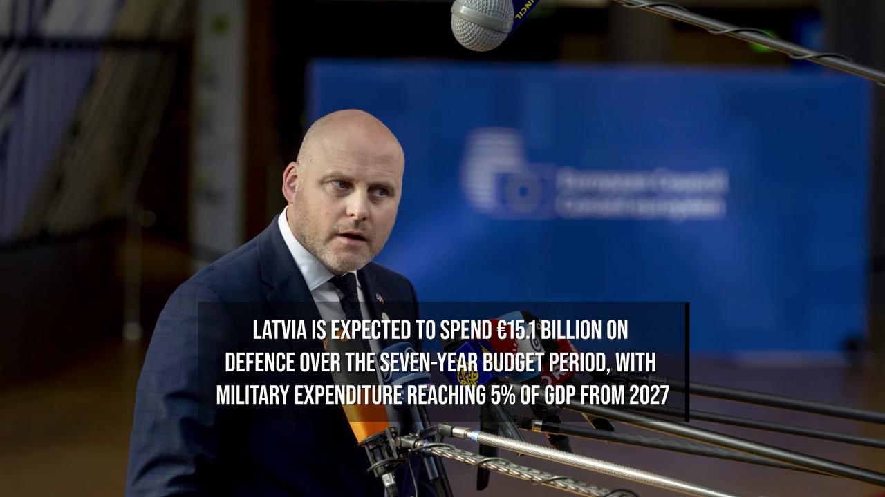 Video thumbnail for Latvia Seeks €7 Billion From EU to Cover Costs of Breaking With Russia.