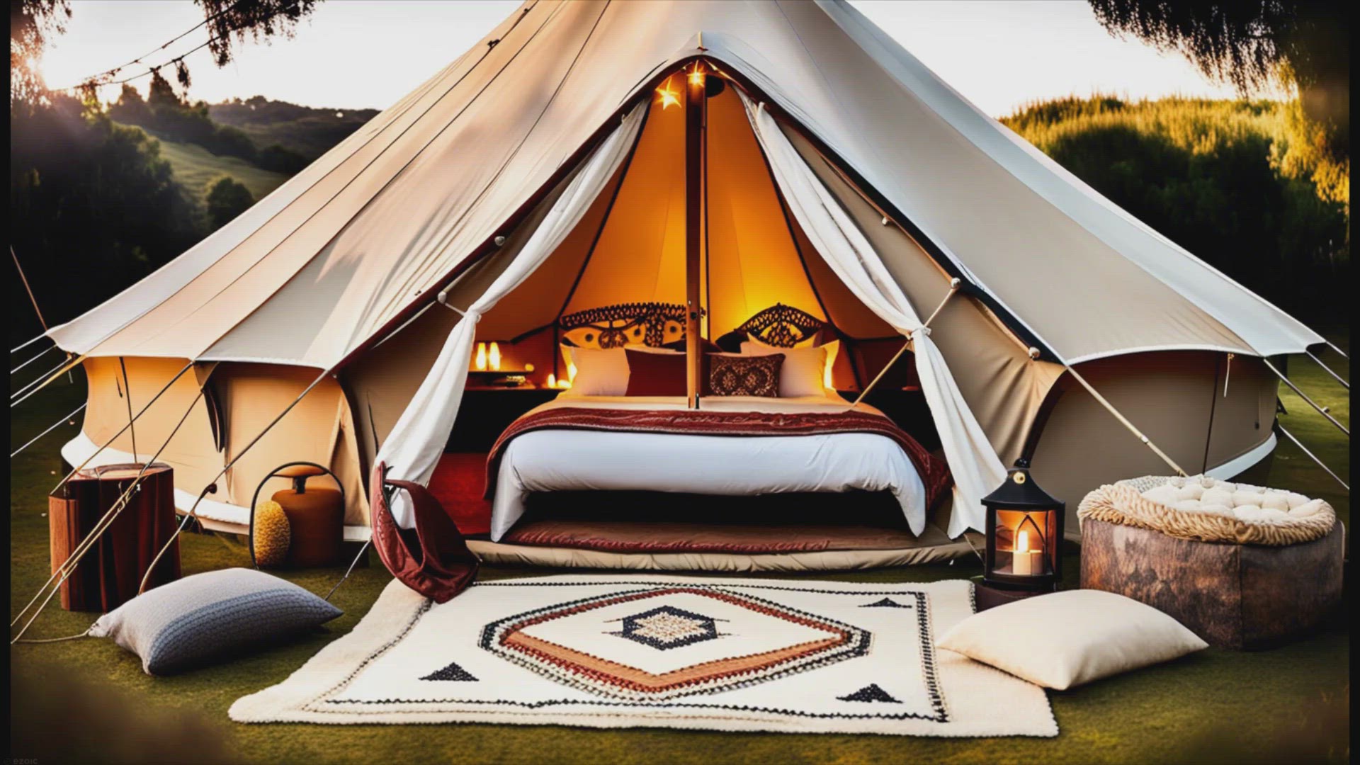 'Video thumbnail for Transform Your Backyard into a Luxurious Oasis: 20 Unforgettable Glamping Ideas'