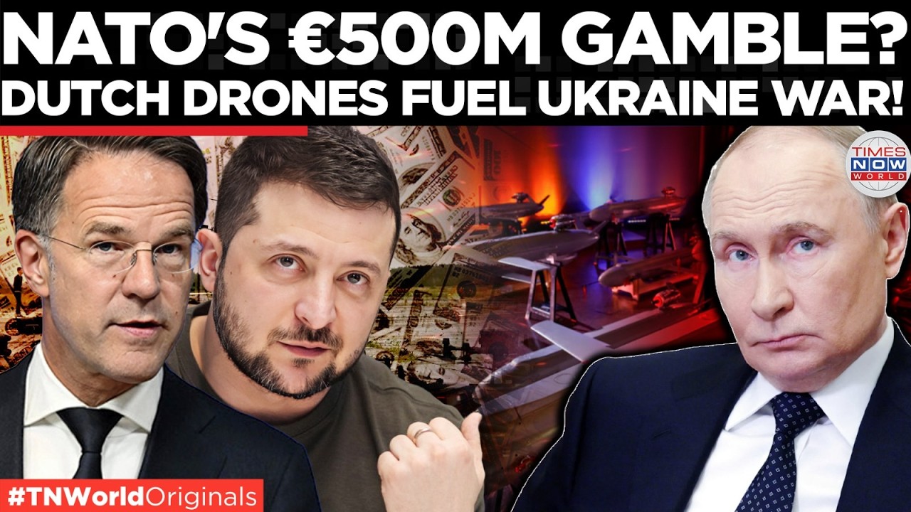 Video thumbnail for RUSSIA VS NATO: Netherlands PUMPS €500 Million Into Ukraine's Drone And Weapons Pipeline!