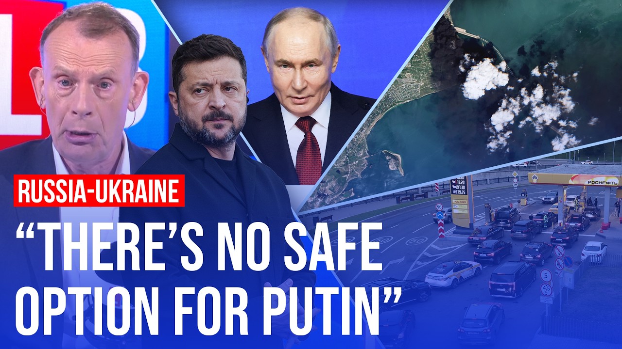 Video thumbnail for Ukraine war escalates: Putin admits Russia is facing problems