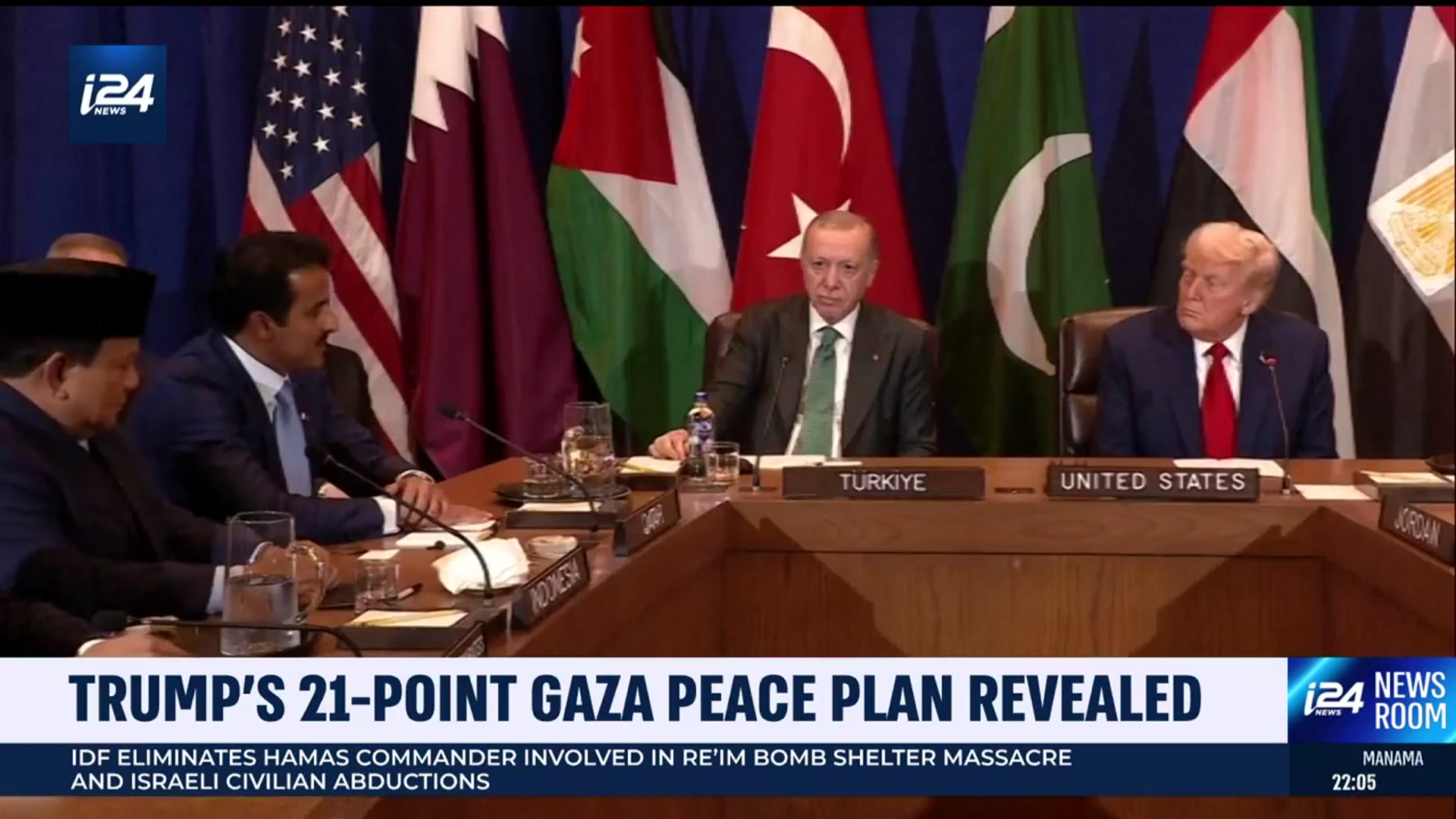 'Video thumbnail for Trump's 21-point Gaza peace plan revealed'