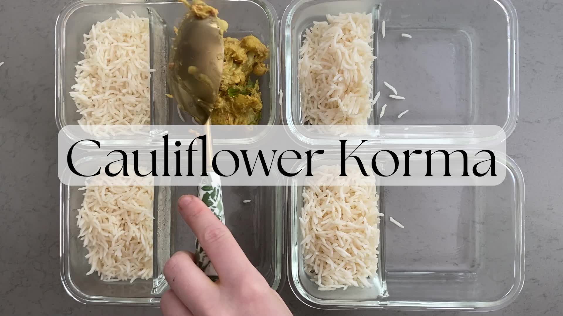 'Video thumbnail for Cauliflower Korma Recipe'