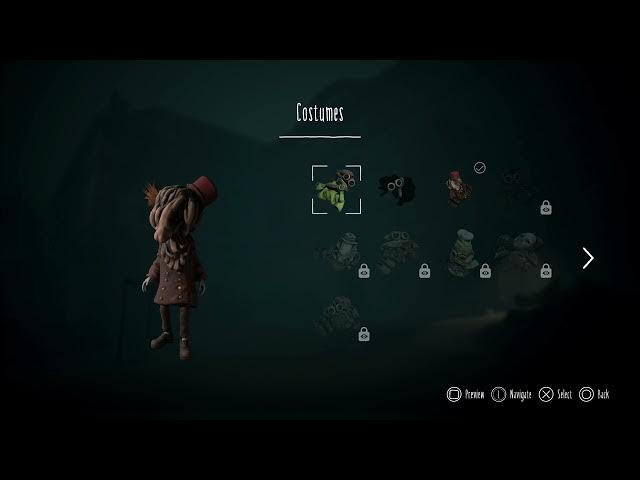Video thumbnail for Little Nightmares 3 - Extras Menu: Alone's Green, Black and Red Costumes Appearance | Playstation 5