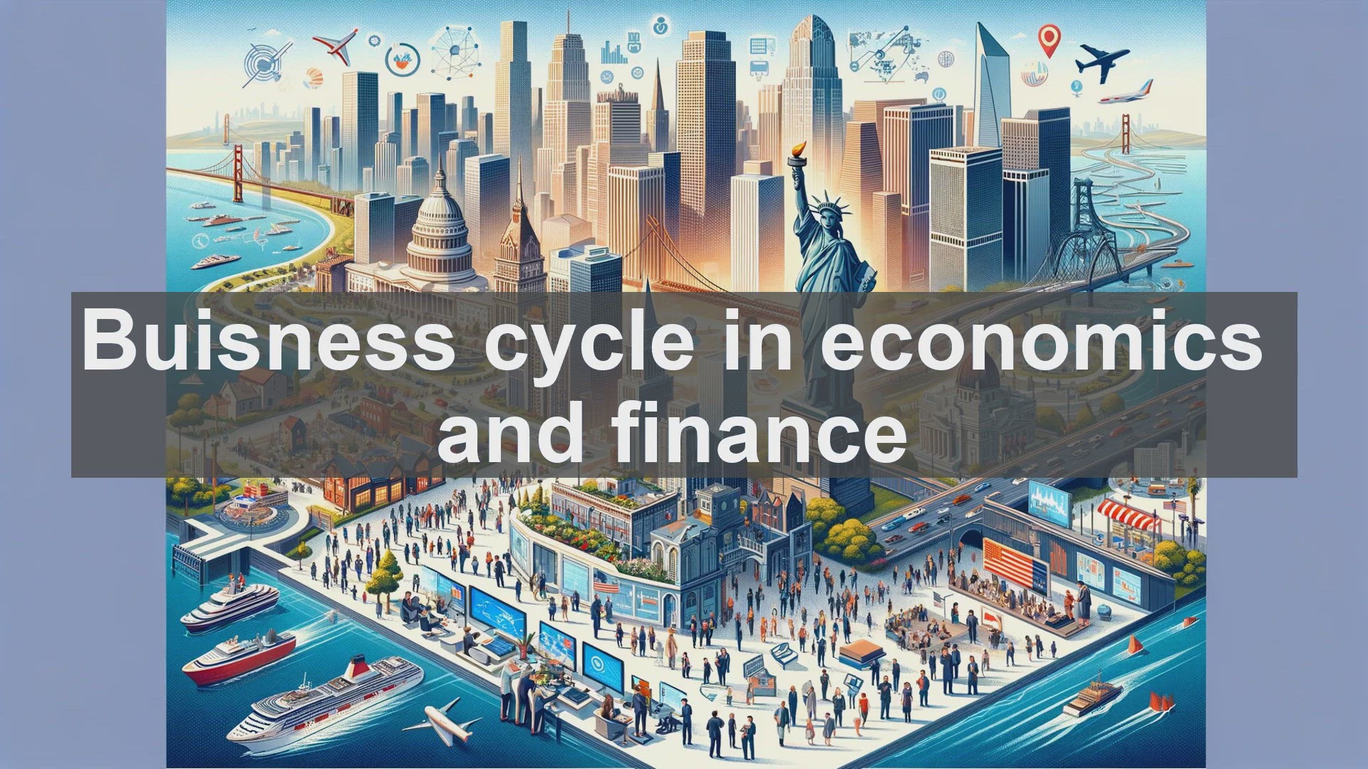 'Video thumbnail for Buisness cycle in economics and finance'