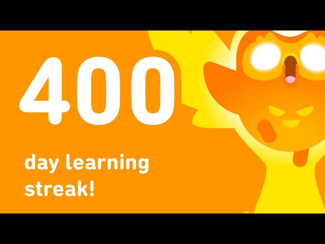 Video thumbnail for Hai!! Riri here! I just got my 400 day streak on duolingoooo!~ 🎊