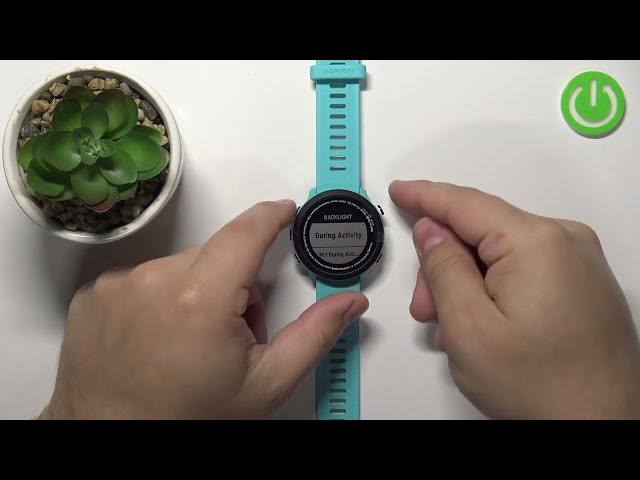 Video thumbnail for How to Change Backlight Timeout Duration on GARMIN Forerunner 55 - Set Up Screen Timeout