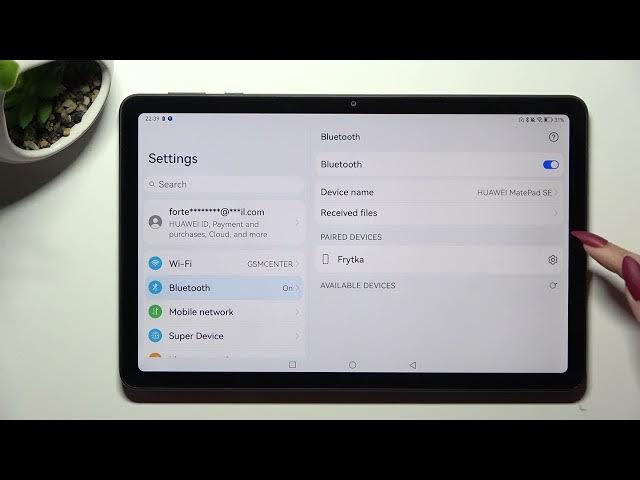 Video thumbnail for How to Pair Using Bluetooth in Huawei MatePad SE – Pair Bluetooth Device