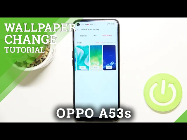 Video thumbnail for How to Change Wallpaper in OPPO A53s – Update Home & Lock Screen