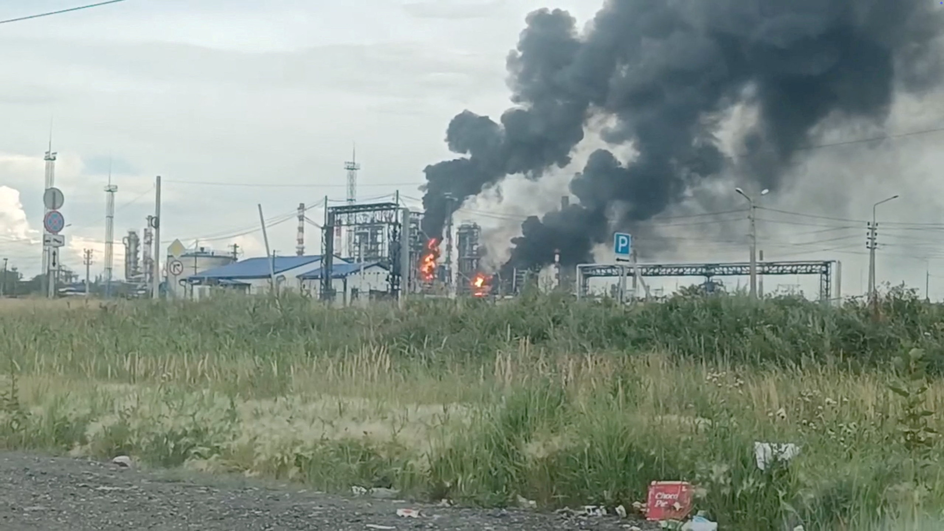 Video thumbnail for Russia says it downed hundreds of Ukrainian drones, vows retaliatory strikes