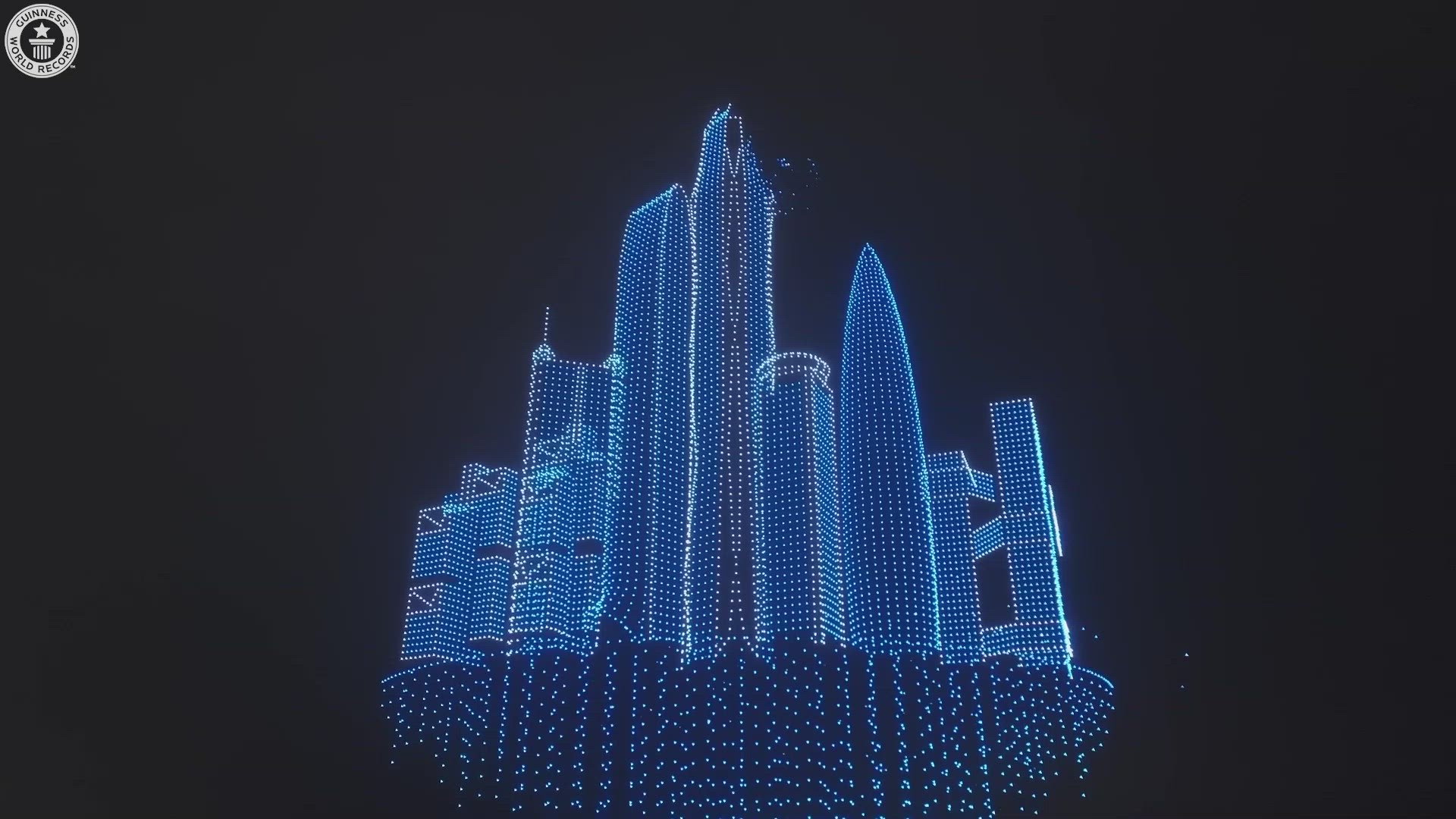 'Video thumbnail for 10,000 drones controlled by a single computer'