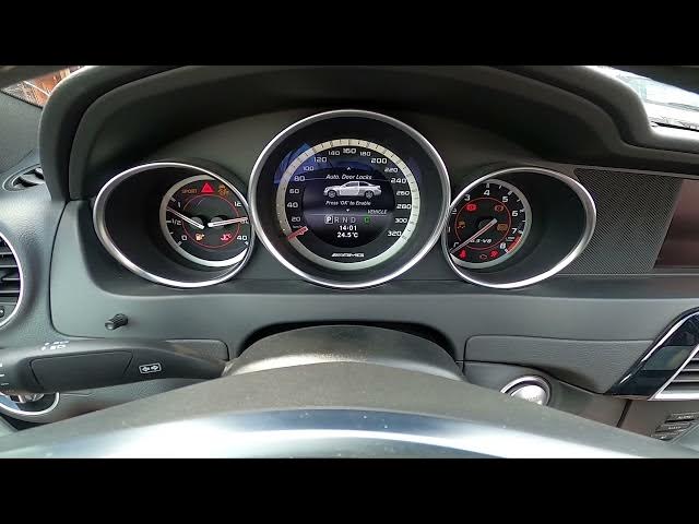 Video thumbnail for How to Enable or Disable Radar Sensor in Mercedes CW 204 C63 AMG ( 2011 - 2014 )