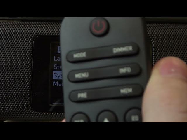 Video thumbnail for Grundig DSB 980 - How To Change Language