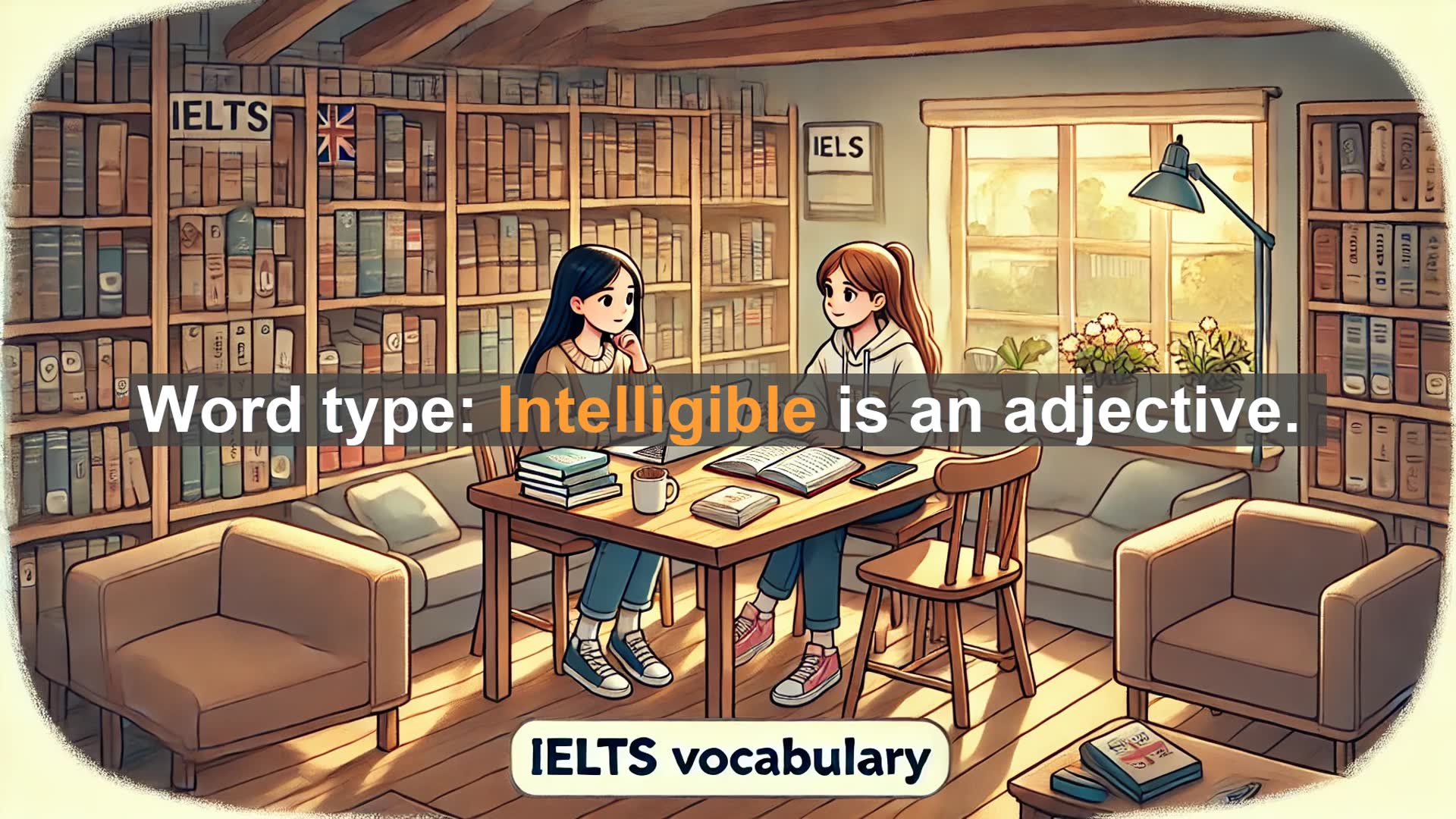 'Video thumbnail for 5000 Must Know IELTS 8.0 Vocabulary - Intelligible: Key Word for IELTS Success'