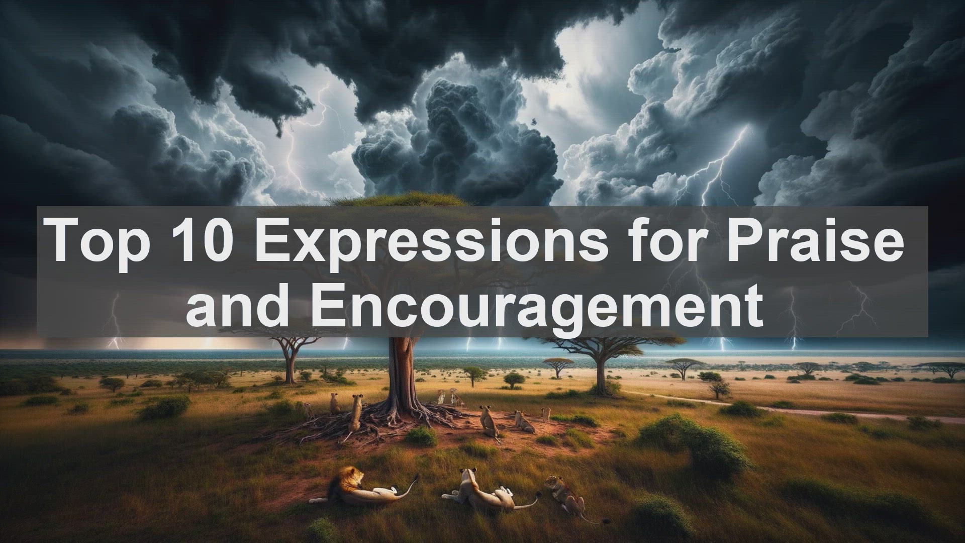 'Video thumbnail for Top 10 Expressions for Praise and Encouragement'