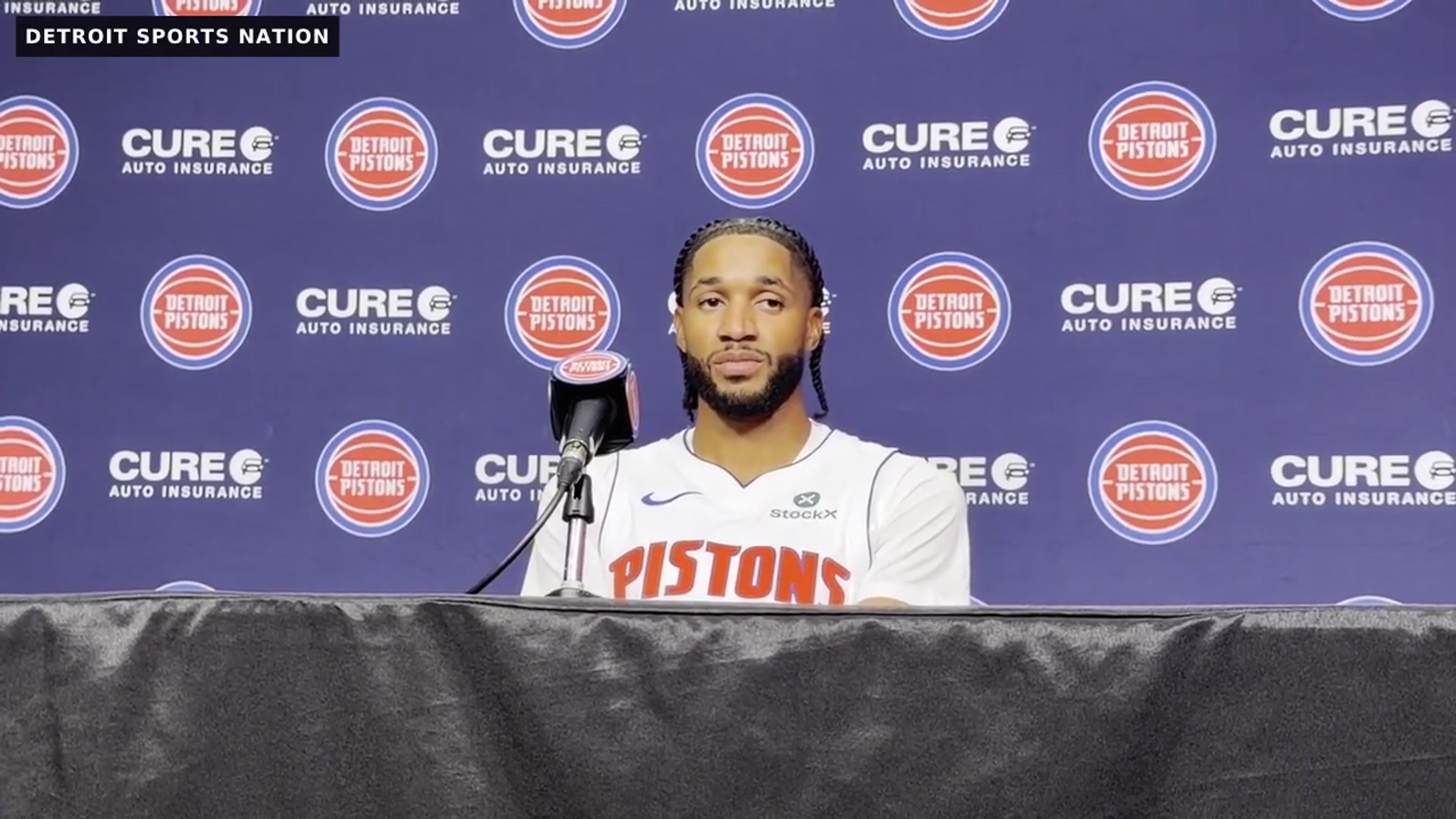 Video thumbnail for Detroit’s young core, community energy and shooting depth all sell the fit