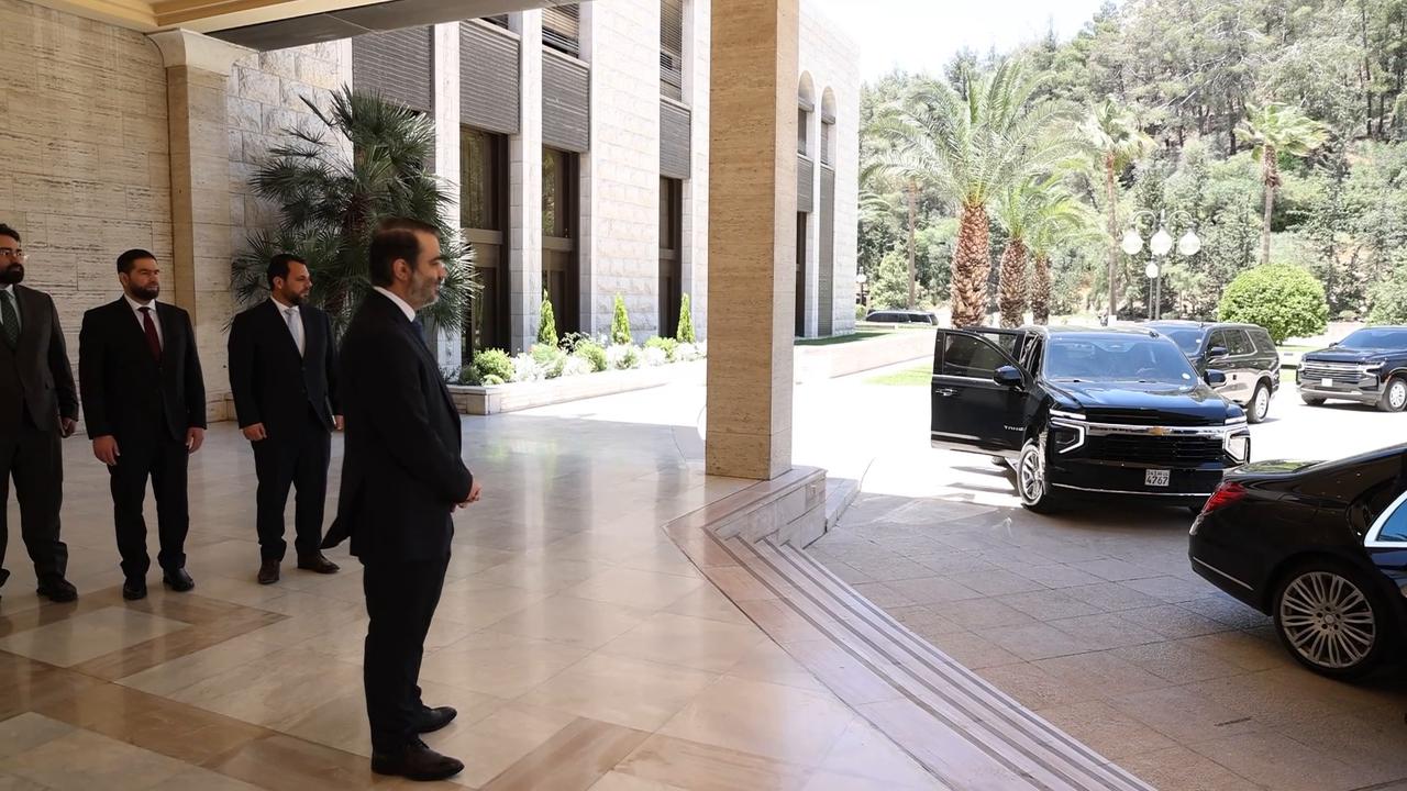 Video thumbnail for Syria: Syrian and Mauritanian foreign ministers meet to discuss bilateral ties.