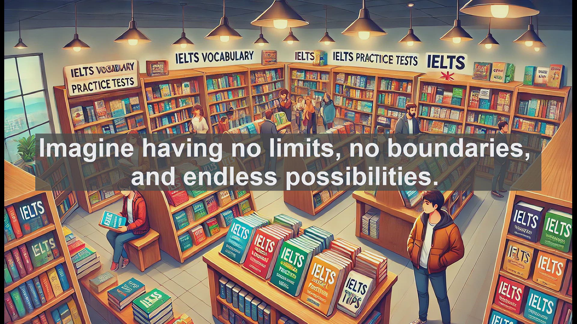 'Video thumbnail for 2500 Must Know IELTS 6.5 Vocabulary - Mastering 'Unlimited': Boost Your IELTS Score'