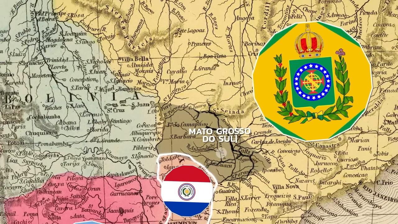 Video thumbnail for How Paraguay Lost 40% Of Its Territory