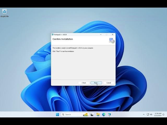 Video thumbnail for Notepad++ MSI Installation Process
