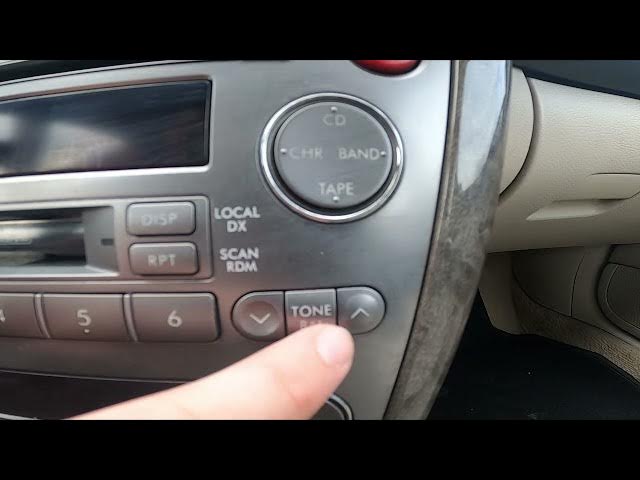 Video thumbnail for How to Enter and Manage Radio Equalizer in Subaru Outback III ( 2005 – 2009 )