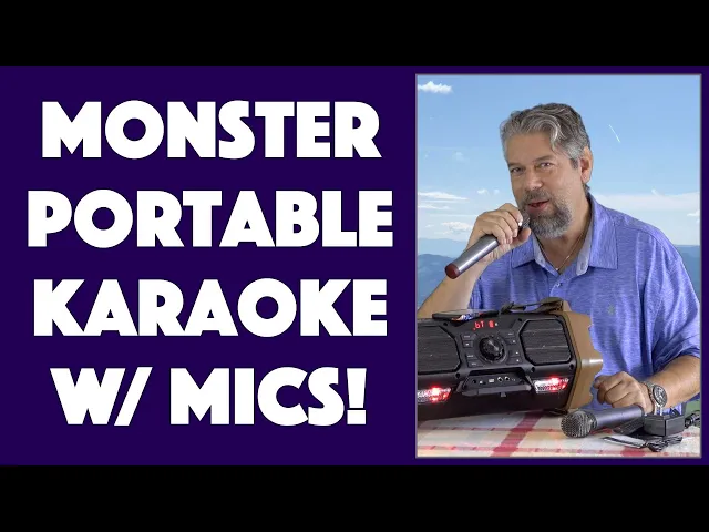 Video thumbnail for VeGue Portable Karaoke Speaker Machine (VS-6633) -- REVIEW