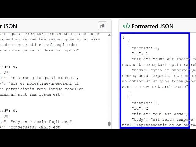 Video thumbnail for Build a JSON Editor to Format, Validate & Minify JSON in Browser Using HTML & JavaScript