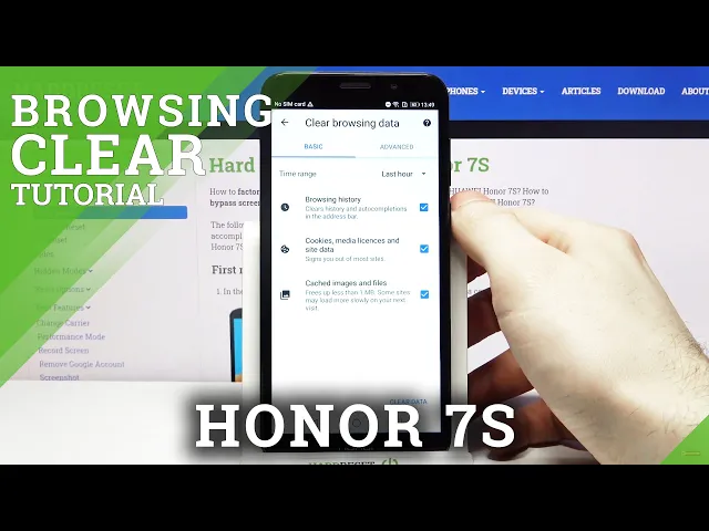 Video thumbnail for How to Clear Browsing History in HONOR 7S – Erase Browser Data
