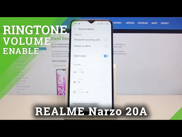 Video thumbnail for REALME Narzo 20A - How to Customize Ringtone & Disable Ringtone Volume