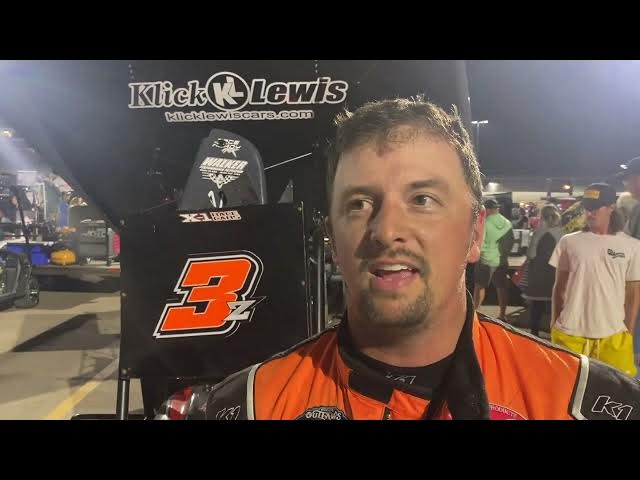 Video thumbnail for Brock Zearfoss Frustrated With Aryton Gennetten and Fans Friday at Knoxville