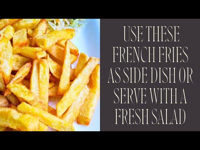 Video thumbnail for Homemade French Fries
