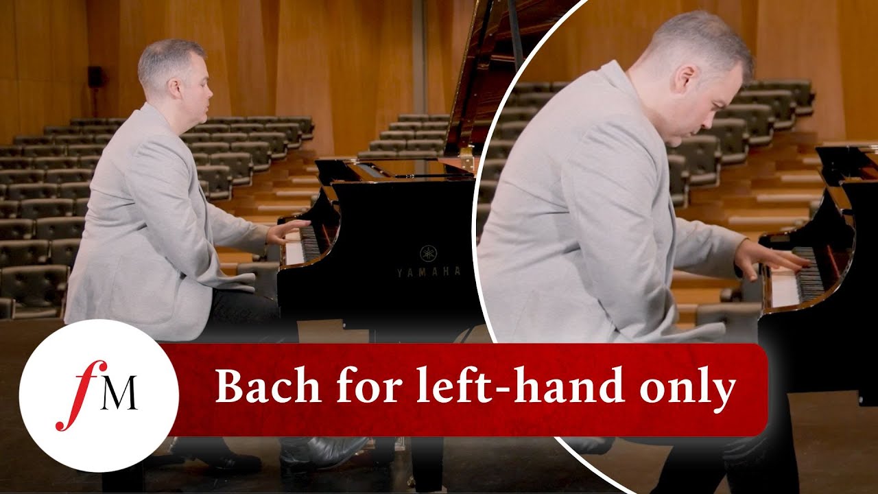 Video thumbnail for World's only one-handed pianist - Bach 'Chaconne' for left hand | Classic FM