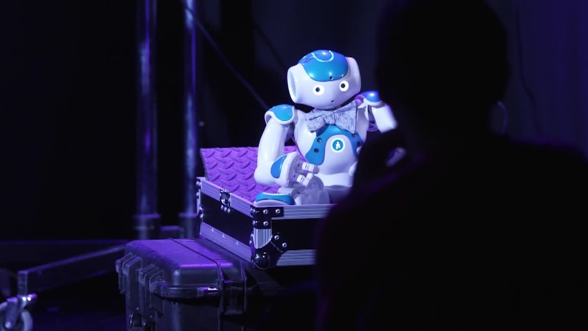 'Video thumbnail for AI takes the stage at Edinburgh Fringe Festival'