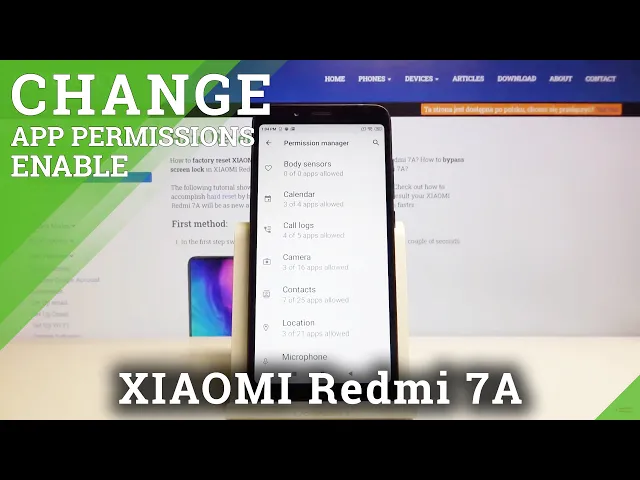 Video thumbnail for How to Enter App Permissions in XIAOMI Redmi 7A – Change Apps Permissions
