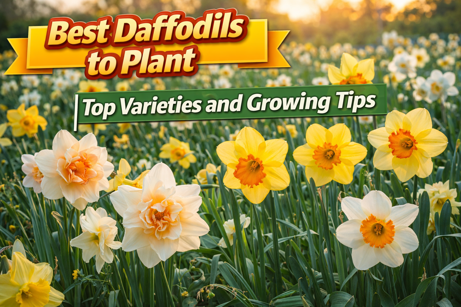 Video thumbnail for Best Daffodils to Plant | Top Varieties and Growing Tips