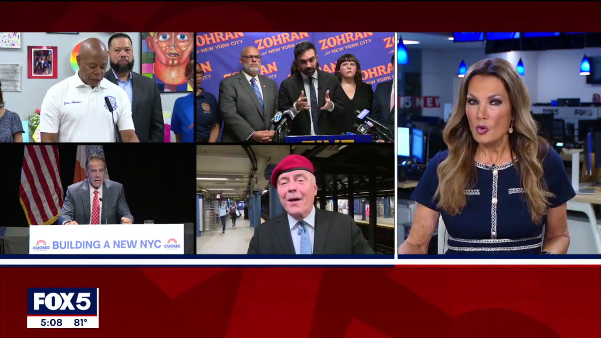 'Video thumbnail for Gloves are off in NYC mayoral race: Latest'