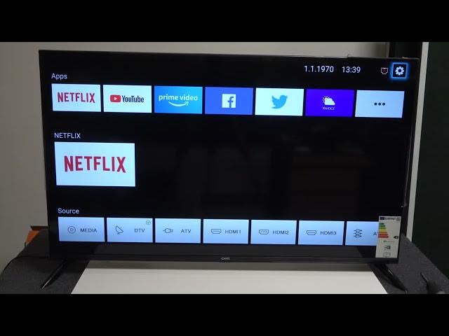 Video thumbnail for How to Adjust Color Settings in CHiQ TV U43H7L?