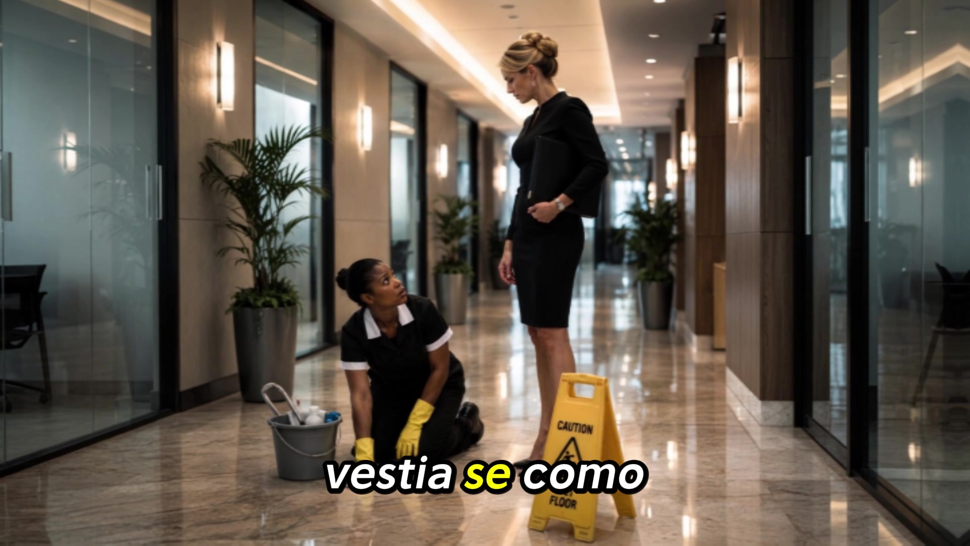 Video thumbnail for ELA HUMILHOU A FAXINEIRA NA FRENTE DE TODOS — MAS CONGELOU AO DESCOBRIR QUE ELA ERA A DONA BILIONÁRIA DA EMPRESA!