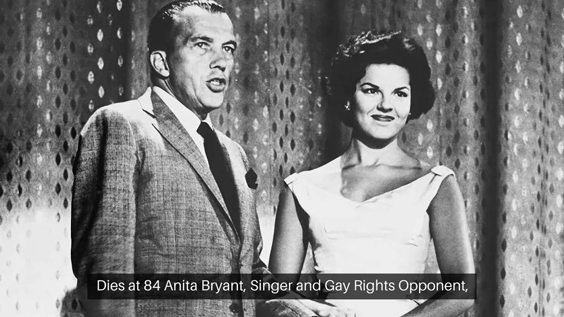 Video thumbnail for Anita Bryant, Singer and Crusader Against Gay Rights, Dies at 84