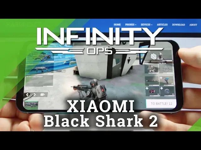 Video thumbnail for Infinity Ops Gameplay on Xiaomi Black Shark 2 – FPS Checkup / Performance Test
