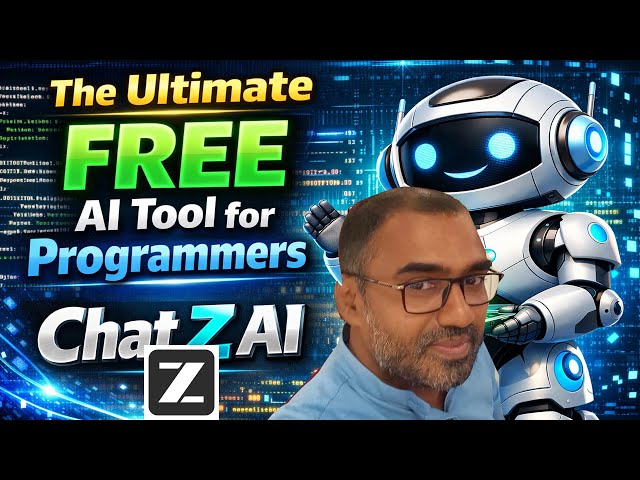 Video thumbnail for The Ultimate Free AI Tool for Programmers chat z ai