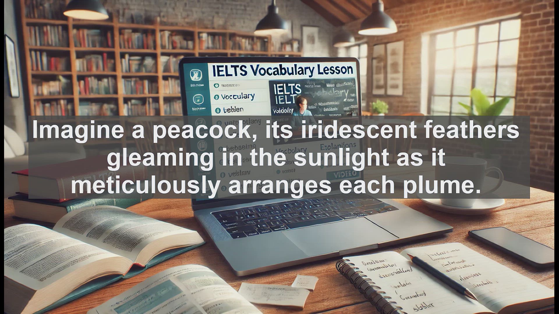 'Video thumbnail for 2000 Must Know IELTS 9.0 Vocabulary - Preen: From Bird Behavior to Human Vanity'