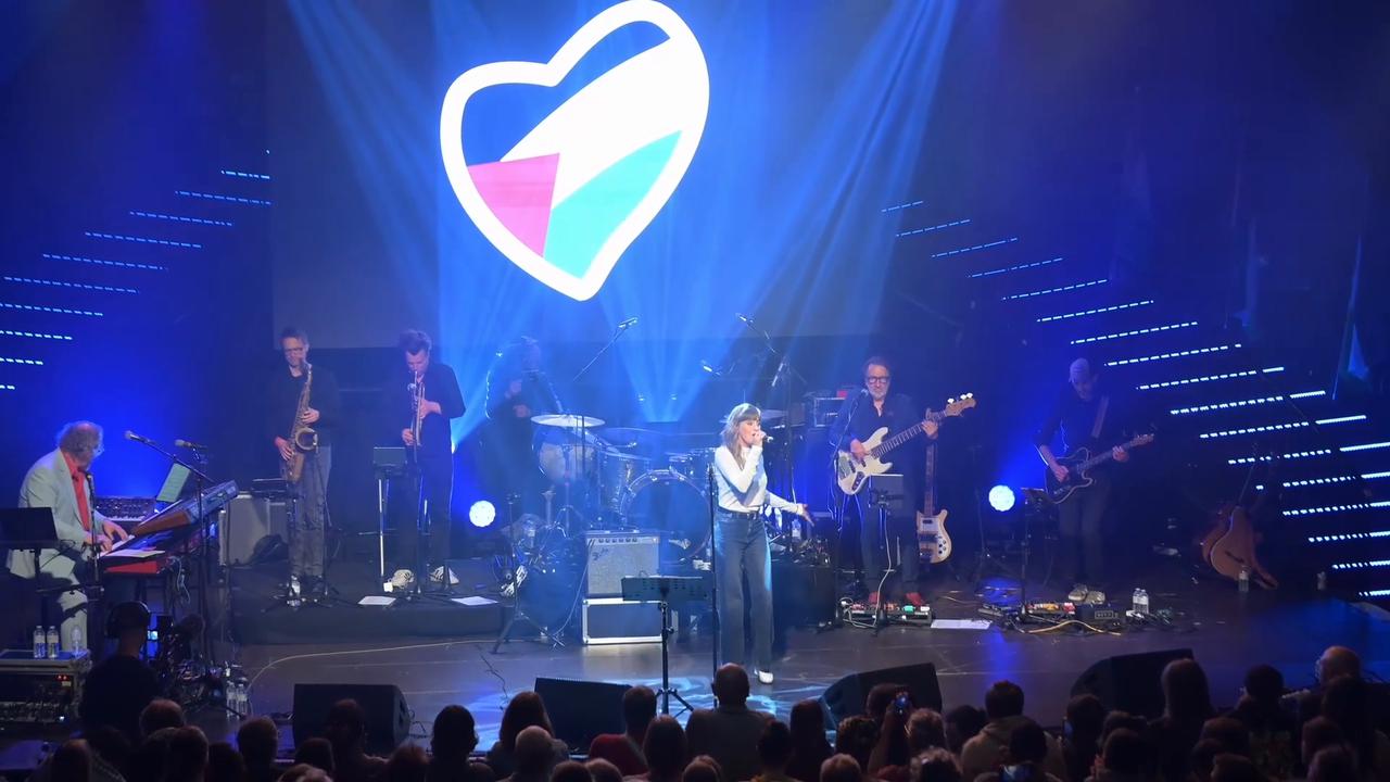 Video thumbnail for Belgium: Alternative concert in Brussels protests Israel’s Eurovision participation.