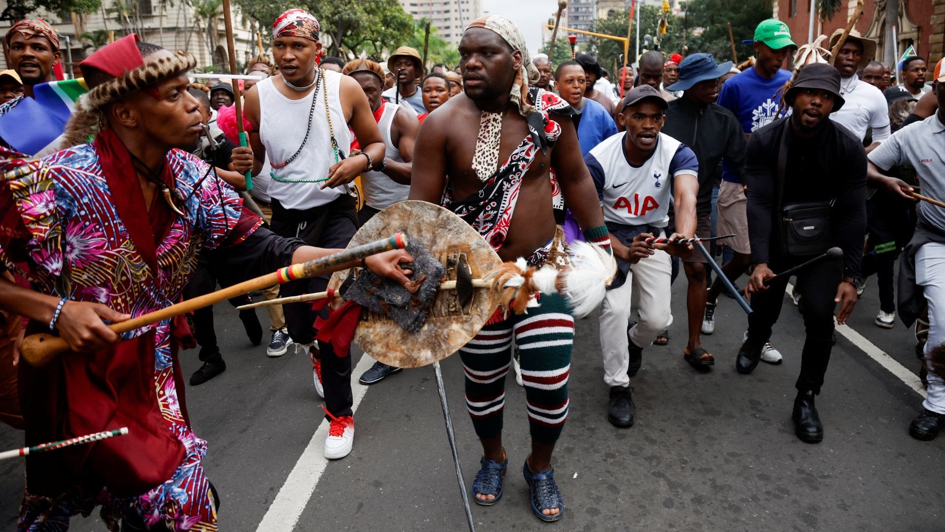Video thumbnail for South Africa deploys police as anti-immigrant protests prompt fears