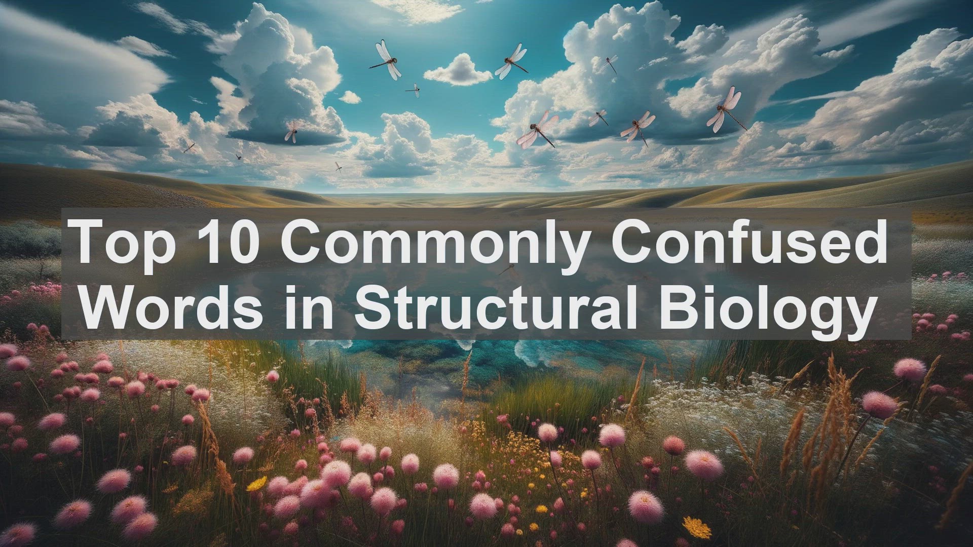 'Video thumbnail for Top 10 Commonly Confused Words in Structural Biology'