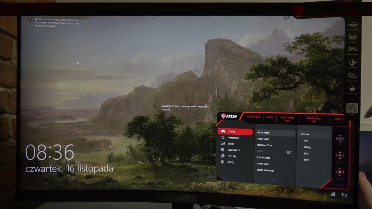 Video thumbnail for How To Add Refresh Rate Marker In Monitor MSI G32C4