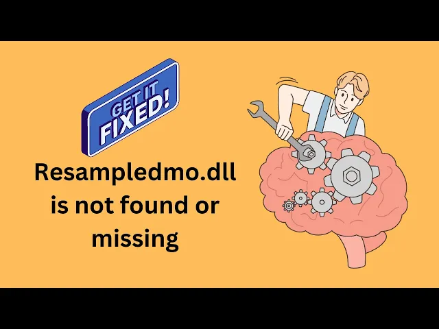 'Video thumbnail for How to fix Resampledmo.dll is not found or missing in Windows 11/10 | GearUpWindows Tutorial'