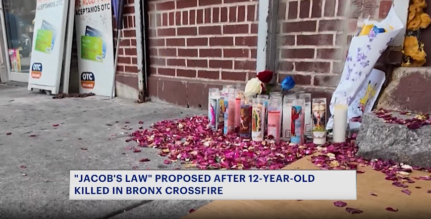 Video thumbnail for ‘Jacob's Law’ proposed after 12-year-old killed in Bronx crossfire