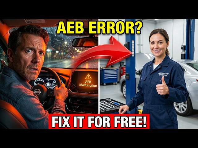 Video thumbnail for Nissan Rogue AEB Malfunction Warning Light – How to Fix It Fast (Step-by-Step Guide)