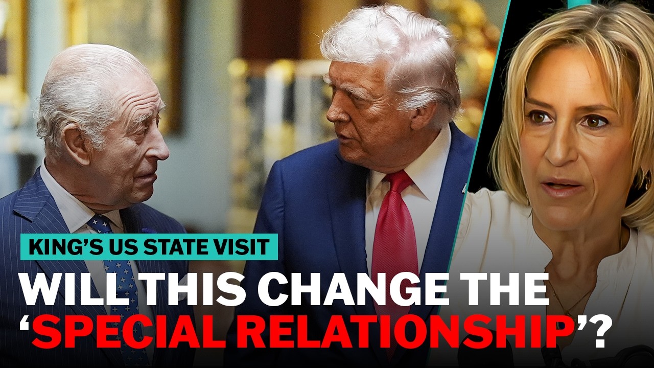 Video thumbnail for What will the King's visit really achieve with Trump? | The News Agents