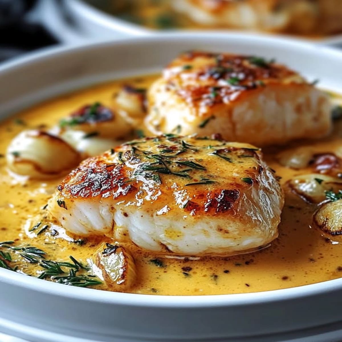 Video thumbnail for Kabeljauw in Romige Mosterdsaus